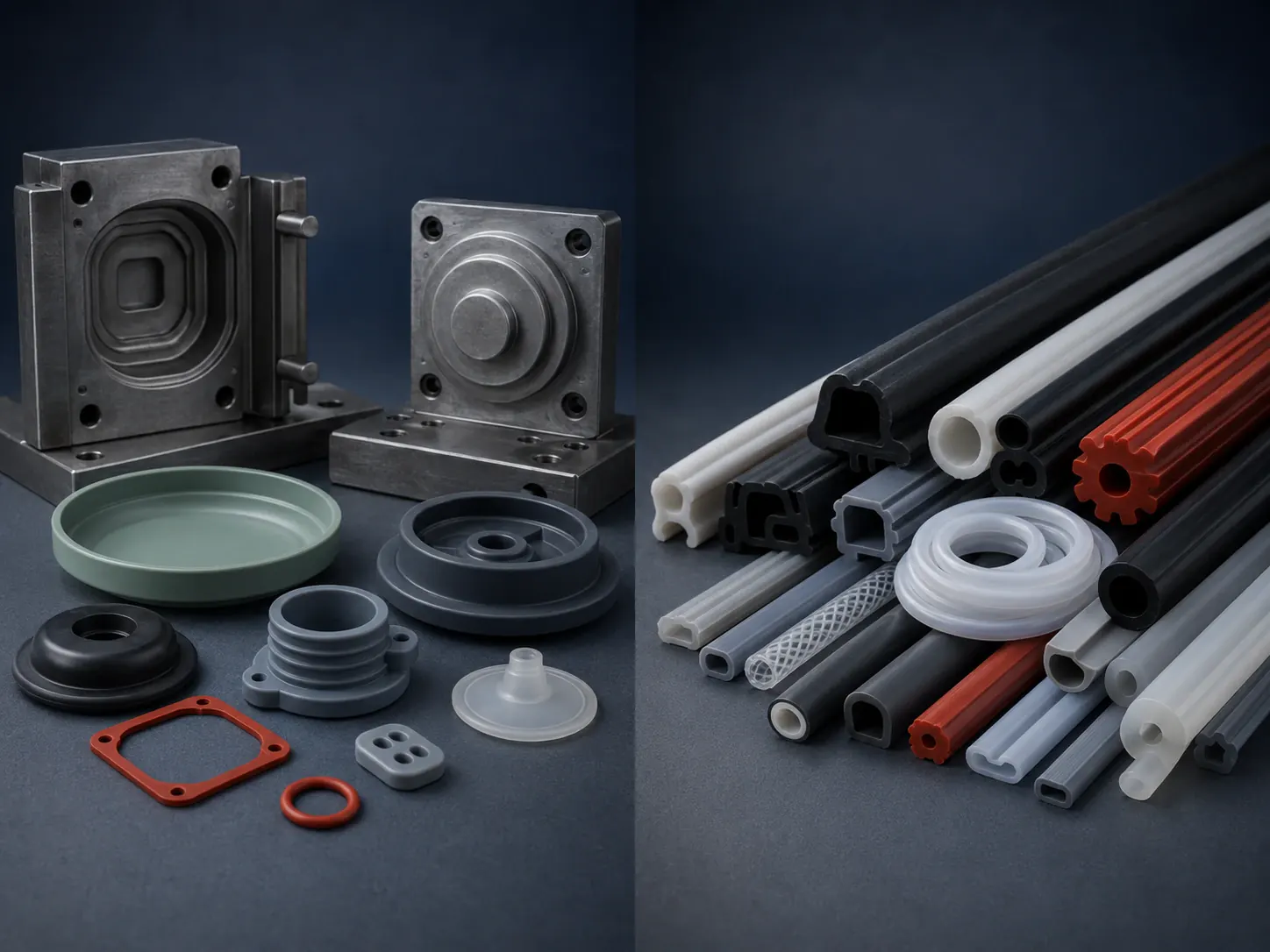 Compression Moulding vs Extrusion