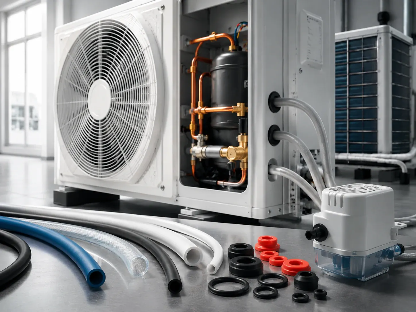 Silicone applications for home appliances and HVAC